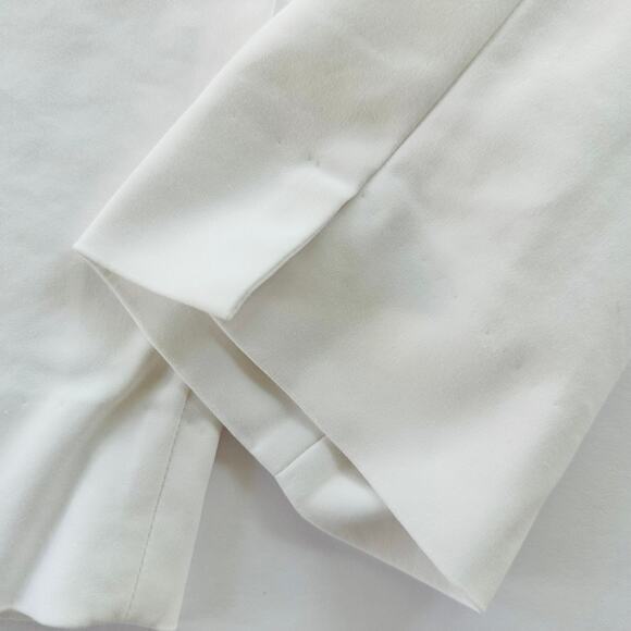 Maison Common Mid-Rise Slim-Leg Ankle Cotton-Blend Pants Size 42 US 12 Luxury - Picture 11 of 12